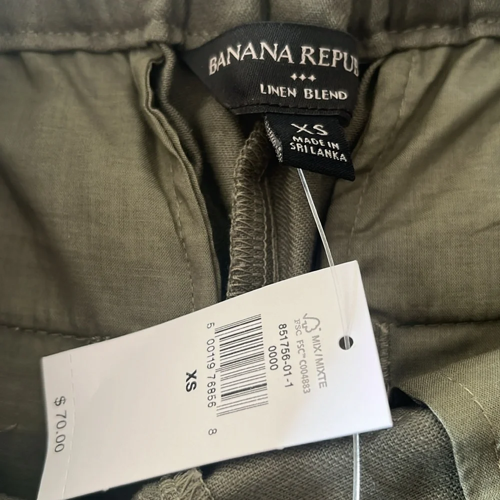 Banana Republic Linen Ankle Pants
